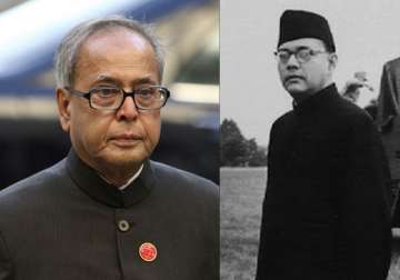 netaji subhash bose was india s first bengali rashtrapati says pranab