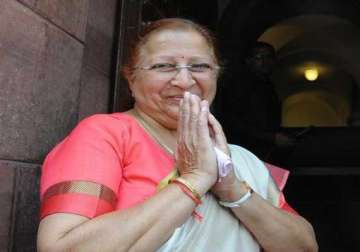 new speaker sumitra mahajan one of the most honest politicians tdp