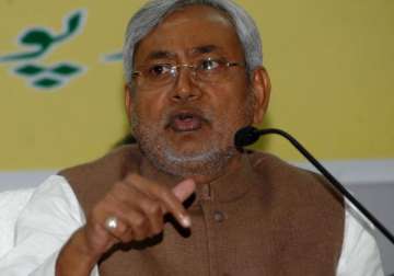 nitish kumar lashes out at bjp says its anger is misplaced