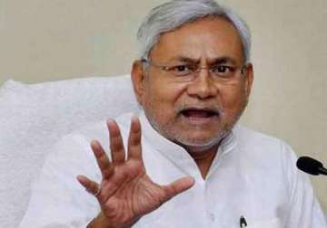 nitish refuses to accept exit poll projections