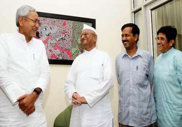 nitish free to choose whom to give priority team anna