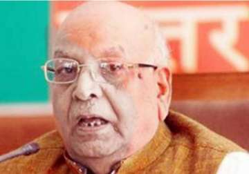 no row over lucknow seat says bjp s lalji tandon