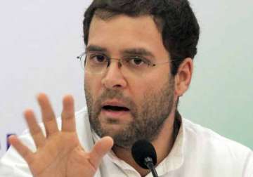 not my job to punish ministers rahul gandhi