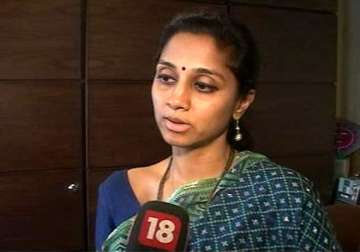 not in race for any cabinet post supriya sule