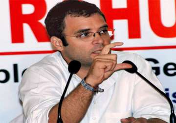 not interested in the past need to look ahead rahul to party leaders