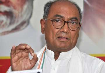 only what modi wants prevails in bjp says digvijay singh