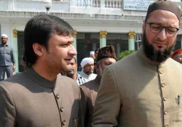 owaisi s arrest sparks tension shutdown in hyderabad