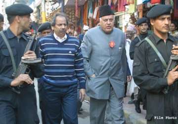 pdp activists protest over farooq s comment on power theft