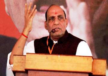 pm terming gilani man of peace diplomatically wrong rajnath