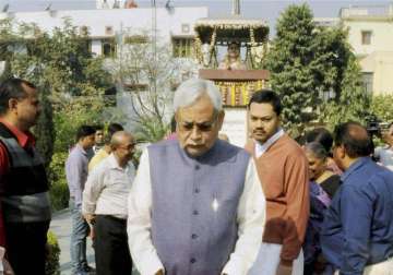 centre cultivating falsehood on rohith issue nitish kumar