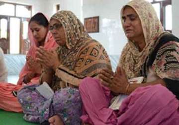 parkash badal families of abducted indian workers in iraq meet sushma swaraj