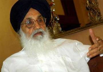 parkash singh badal threatens to quit over haryana sgpc issue