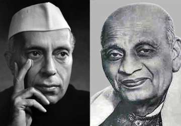 patel was right wing pro hindu nehru was left wing secular