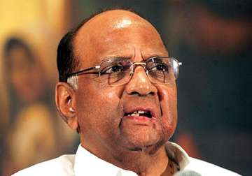 pawar rejects resignation of ncp ministers in ajit s support