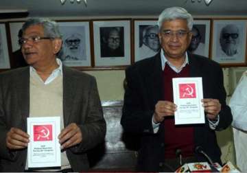 poll debacle key issue in cpi m s political resolution