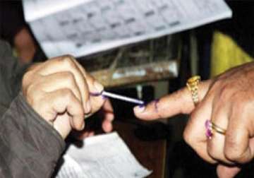 poor polling in gujarat bihar by elections brisk polling in bengal