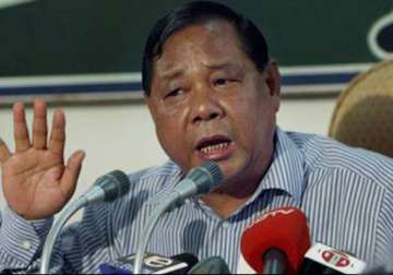 prez election will witness the nation s conscience says sangma