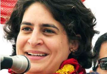 priyanka takes jibe at modi warns against concentration of power