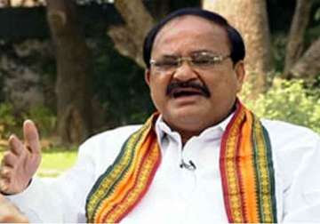 rss will have no role in cabinet formation venkaiah