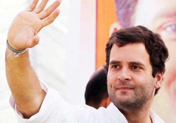 rahul gandhi arrives in mp for two day visit