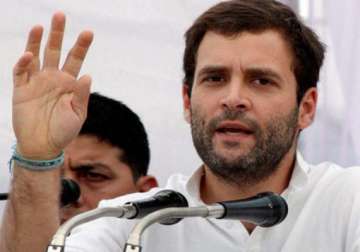 rahul gandhi attends congress core committee meeting