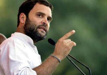 rahul gandhi calls c garh attack an attack on democracy