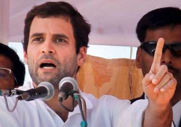 rahul gandhi hits out at opposition for opposing food security for the poor