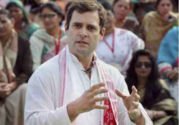 rahul objects to lotus drawing in amethi polling booth