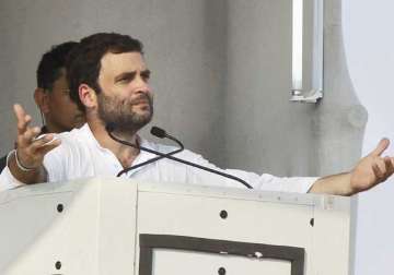 rahul s poll win dream like filling balloon with holes sena