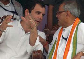 rahul gandhi meets president amid speculation of cabinet reshuffle