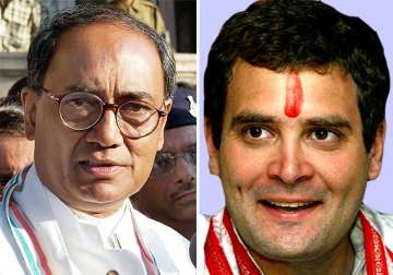 rahul should work for party as there is no vacancy for pm says digvijay singh