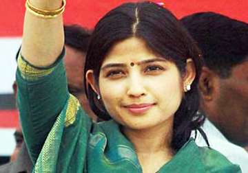 raja mohan reddy dimple yadav take oath in ls