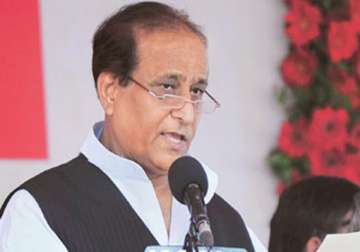 rajnath stopped in the interest of peace says azam khan