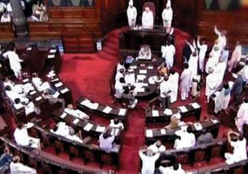 rajya sabha adjourned for 15 minutes