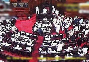 rajya sabha adjourned for day over quota bill