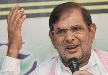 ram temple issue bjp s hidden agenda sharad yadav