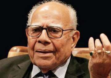 ram jethamalani blasts bjp for being silent on pranab s candidature for presidency