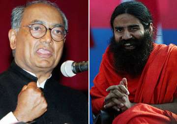 ramdev is money launderer tweets digvijay