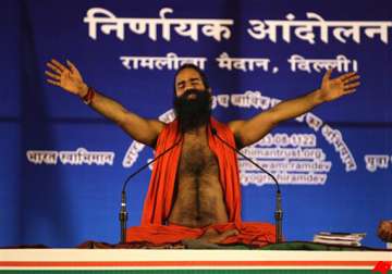 ramdev defers announcement till sunday