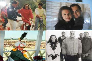 rare pictures of rajiv sonia gandhi and family