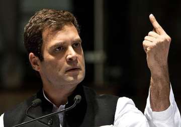 read rahul gandhi s comments about polls tv interview