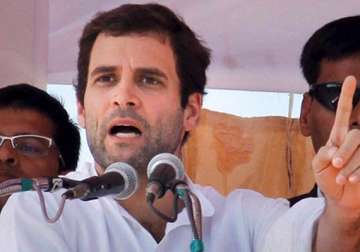 sad that bjp is opposing food bill says rahul