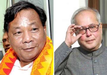 sangma seeks cancellation of mukherjee s nomination