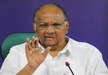seat sharing issue to be resolved in 10 days pawar