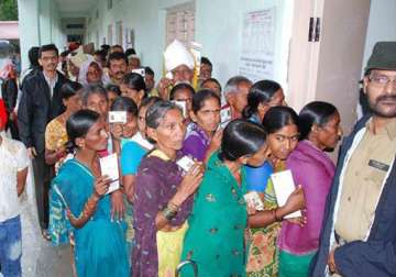 second phase of andhra panchayat polls in progress