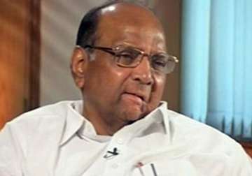 sharad pawar to head egom on drought related issues