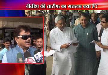nitish is pm material shatrughan sinha