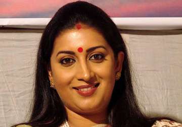 smriti irani downplays digvijay s appointment as goa in charge of congress