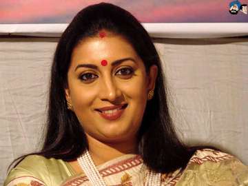 smriti irani s support to modi dubious congress mp