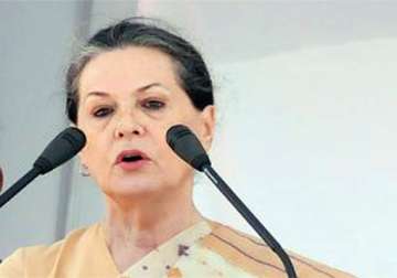 sonia asks partymen not to bicker in public learn lessons from rout